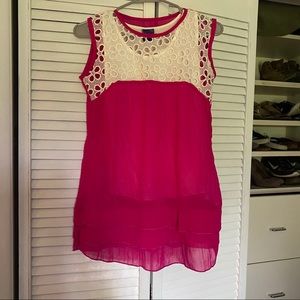 Cute long flowy summer blouse